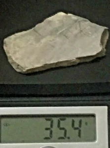 Losa áspera sin pulir mármol Picasso de California 1,25 oz piedra color gris - Imagen 1 de 10