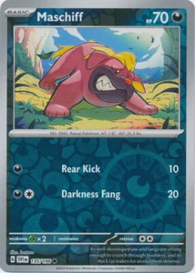 Maschiff - 135/198 Reverse Common Scarlet & Violet Base Set Pokemon TCG LP-NM - Picture 1 of 1