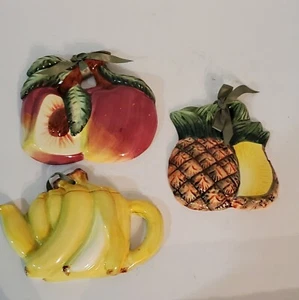 Piezas de fruta colgantes de porcelana - Imagen 1 de 5