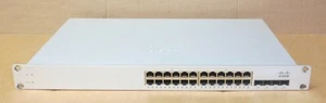 Cisco Meraki MS220-24-HW Cloud Managed 24x 1G Ethernet Managed L2 Switch CLAIMED - Picture 1 of 8