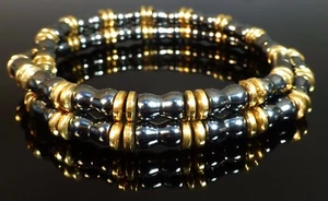 Magnetische Hämatit Halskette Armband High Power Heilung IPG - Bild 1 von 21