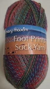 Mary Maxim Footprints Yarn color 1269 - Reef - 100g - Picture 1 of 7