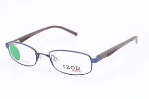 NEW IZOD PFX X 102 BLUE BROWN AUTHENTIC DESIGNER EYEGLASSES 47-17 - Picture 1 of 4
