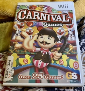 Carnival Games (Nintendo Wii, 2007) - Complete W/ Manual - Picture 1 of 4