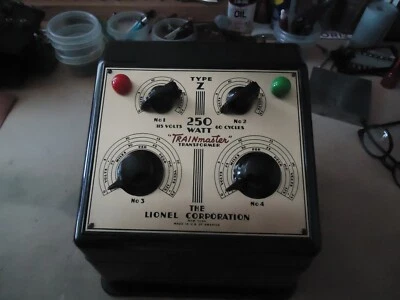 Lionel Type Z Transformer(250W) W/167 Controller Reconditioned - Image 1 of 4