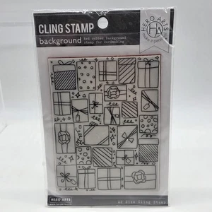 Hero Arts Cling Stempel Geschenke Hintergrund CG754 versiegelt - Bild 1 von 6