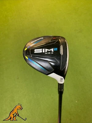 Usado Derecha TaylorMade SIM2 Max 15* 3-Madera Miyazaki Grafito Rígido Flex Foto 1 de 4
