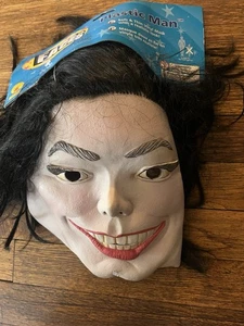 Costume Michael Jackson Rubini Co. Vinile inchiostro. Maschera Vintage Nuova - Foto 1 di 3
