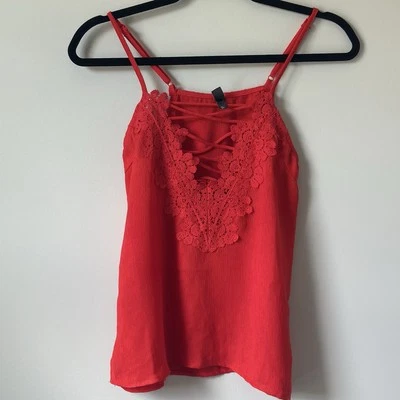 NWT Francesca's Collections  Red Tank Top size XXS - Image 1 of 4