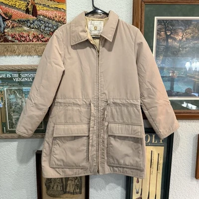 Vintage 70s/80s White Stag Women’s Brown Puffer Ski Bomber Jacket Size Large - Image 1 of 4