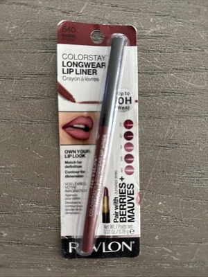 Revlon ColorStay Longwear Lip Liner 640 Raisin 0.01 oz Pair w/ Berries & Mauves - Image 1 of 2