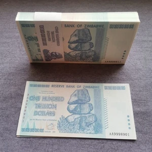 Simbabwe 100 Billionen Dollar P-91 2008 AA UNC Banknote Stempelglanz Währung - Bild 1 von 6