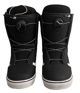 VANS Aura OG -Men's Sz 9.5M Snowboard  Boots Black / White New Without Box - Picture 1 of 23