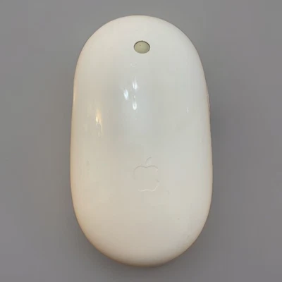 Apple A1197 Wireless Mighty Mouse Bluetooth Optical Mouse *CLEANED / TESTED - Image 1 of 3
