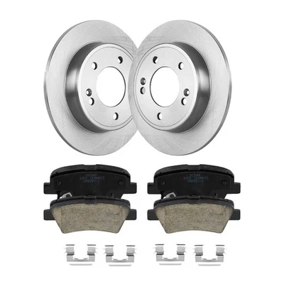 Rotores de freno traseros pastillas de cerámica para Kia Soul Forte 2014-2016 Foto 1 de 4