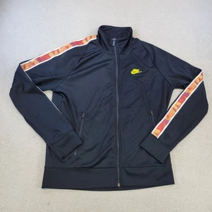 Nike Organic Distortion Zipup Jacket Black Size Medium - Picture 1 of 9