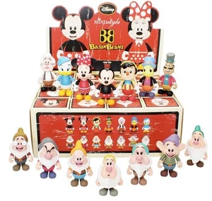 FULL SET 14 BASIX BEANZ DISNEY MINI FIGURES MICKEY MINNIE 7 DWARFS MINDSTYLE - Picture 1 of 1