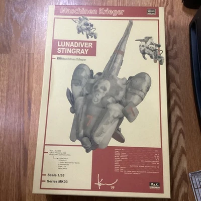 Maquinaria Guerrero Lunadiver Stingray MK-03 1/35 Modelo Kit Hasegawa Kow Yokoyama Foto 1 de 2