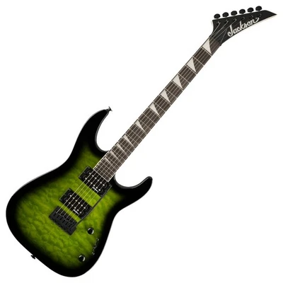 Jackson Jackson JS Series Dinky JS20 DKQ 2PT Trasparente Verde Scoppio Elettrico - Immagine 1 di 4