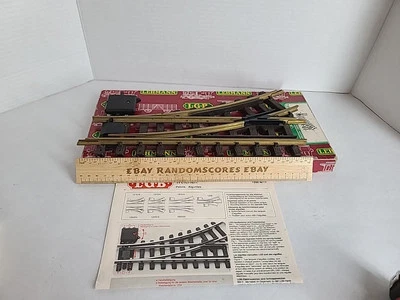 LGB G Scale 1210N Manual Left Hand Switch 30° In Box Read Description  - Image 1 of 4
