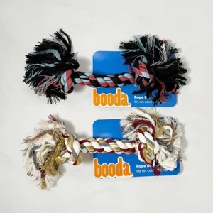 BOODA 2 Knot Rope Bone & Tug XLG | Dog Rope Tug Toy, Fetch Toy, Chew Toy, Teeth - Picture 1 of 4
