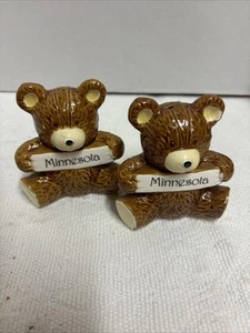 Vintage Minnesota Bears Salz & Pfefferstreuer - Bild 1 von 6