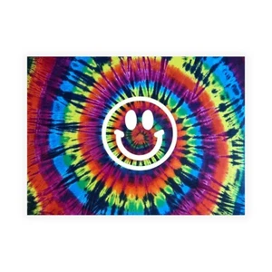 Stampa su Tela su Carta Poster o Quadro Kearns Molly Tie Dye Rainbow Happy Face - Imagen 1 de 2