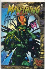 MAN-THING #1 **Signed JM DeMatteis 1997