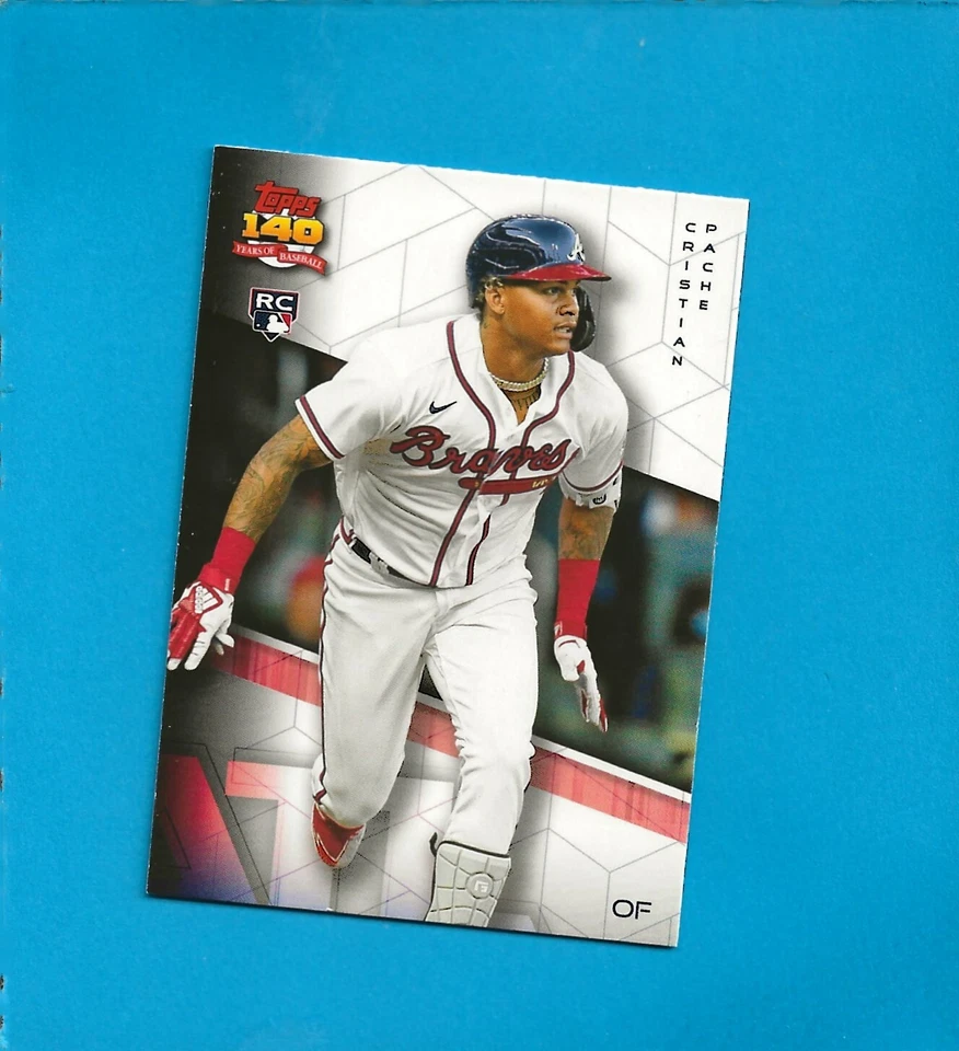 2021 Topps Archives Cristian Pache RC #287 Atlanta Braves - Image 1 of 1