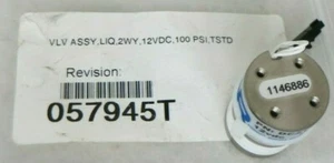 (NEW) Thermo Scientific 057945 VLV ASSY, LIQ, 2WY, 12VDC,100 PSI NR DC211140 - Picture 1 of 6