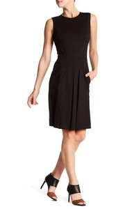 Vince. Vestido ajustado negro sin mangas 6 M nuevo con etiquetas $375 - Imagen 1 de 5