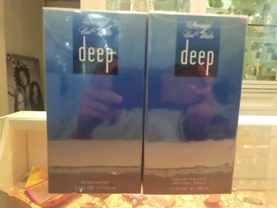 DEEP DAVIDOFF EAU DE TOILETTE & AFTERSHAVE