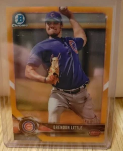 2018 Bowman Chrome Brendon Little Orange Refractor #/25 CUBS - Bild 1 von 1