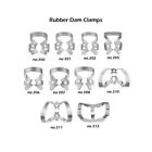 27PCs Dental Rubber Dam Assorted Clamps Set Restorative Orthodontic Instruments