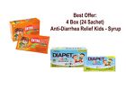 Best Offer: 2 Box (12 Sachet) Anti-Diarrhea Relief Kids - Syrup