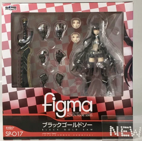 Black Gold Saw figma SP-017 Black Rock Shooter Action Figure 2011 From Japan Cover