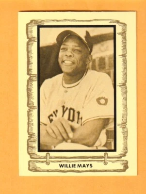 Willie Mays New York Giants 1980-83 Pacific Legends #48 Salón de la fama Foto 1 de 2