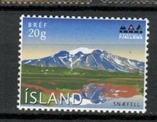s33938 ISLAND ICELAND ISLANDA MNH 2002 International Mountain year 1v