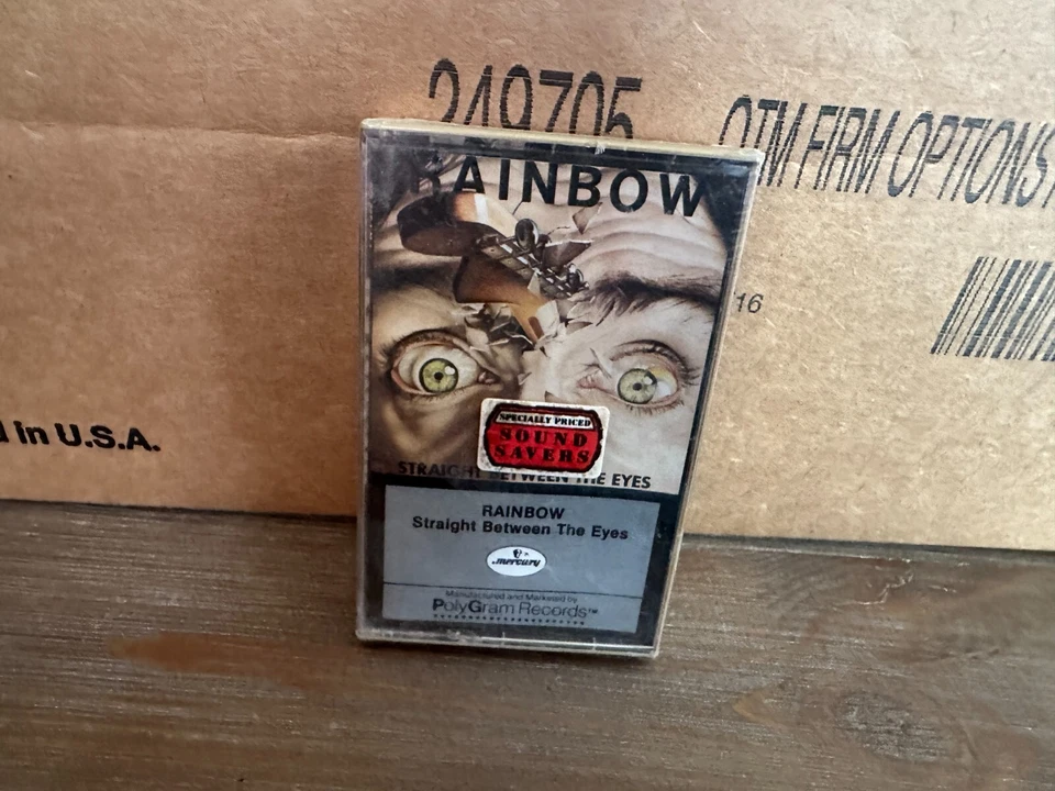 RAINBOW Straight Between the Eyes cassette 1982 Mercury SEALED Foto 1 de 1