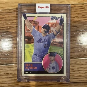 2021 Topps Project 70 Pete Alonso #105 New York Mets! - Picture 1 of 4
