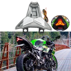 For KAWASAKI Ninja ZX-6R ZX-10R 2019-2023 Integrated LED Turn Signal Tail Light - Bild 1 von 13