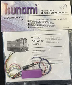 Soundtraxx Tsunami Sound Decoder- Baldwin VO - TSU-1000 - PN 827111 - Picture 1 of 1