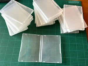 21 × Empty Standard Clear Replacement Boxes - Cases for CD, DVD, Blu Ray Movies - Afbeelding 1 van 1