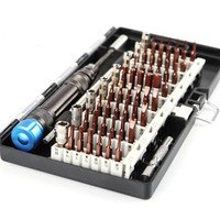 60 in 1 Chrome Vanadium Precision Screwdriver Computer Phone Repair Kit Tool Set