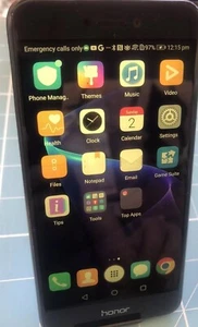 Huawei HONOR8 Lite PRA-LX1 Blue Mirror -2xSIM LTE 16GB 3GB Android 8 Excellent ! - Picture 1 of 5