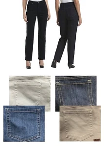 Gloria Vanderbilt Amanda Jeans, Tapered Stretch Denim Jeans - Picture 1 of 9