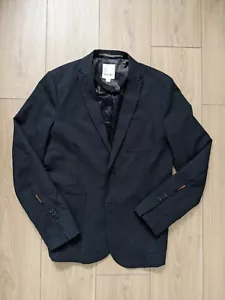 Diesel Mens Dark Grey wool blend Suit Jacket Blazer - Day of the Dead - Medium - Picture 1 of 7
