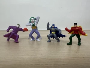 Batman, Robin & Joker 2011 McDonald's Toys & 1989 Applause Joker Toy - 4 Figures - Picture 1 of 11