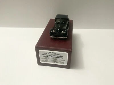 1/43 1939 Buick Century convertible cupé M-66C negro Brooklin BC-011x Foto 1 de 4
