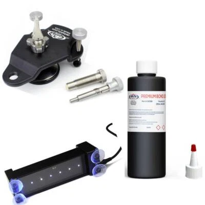 Windshield Repair Bridge B-250 Elite Curing Light Premium Bond 20 resin  combo  - Image 1 of 4